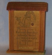 Ethnographic, Black Americana Note Holder -
