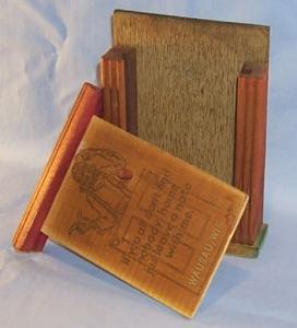 Ethnographic, Black Americana Note Holder -