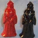 Colorful Lead Ladies And Knights Figurines 36 Pieces.