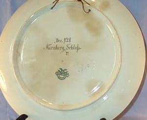 Porcelain Mettlach Plaque
