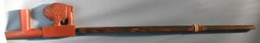 carved Native American Indian Catinite Effigy BUFFALO - Vintage Ethnographic