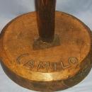 Wooden Hand Carved Pole NATIVE CLIMBING POLE - Ethnographic Woodenware