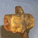 Wooden Hand Carved Pole NATIVE CLIMBING POLE - Ethnographic Woodenware