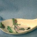 Geisha Girl Rice Spoon or Server - VintagePottery Oriental porcelain