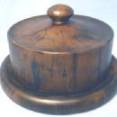 Kitchen Treen Ware Cheese Keeper - Rare Wood Server