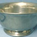 Antique American Pewter Bowl - Antique Metalware