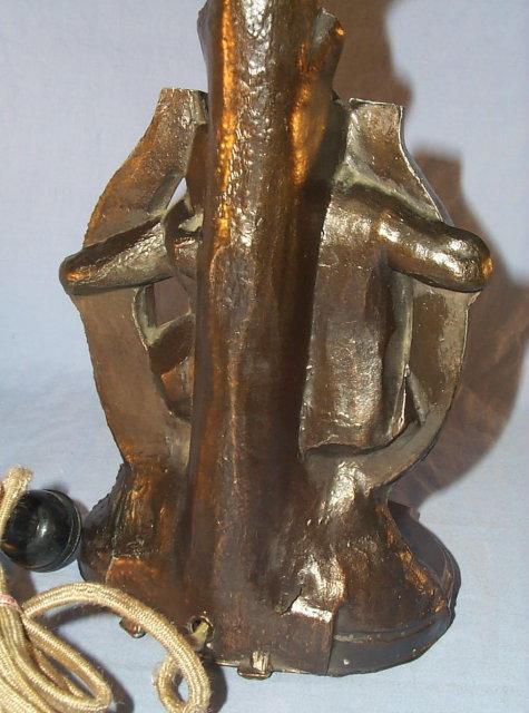 Art Nouveau Sterling Cut Inkwell - Glass