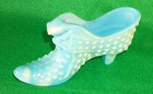 Fenton Hobnail Glass Slipper