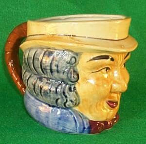 Occupied Japan Porcelain Toby Mug