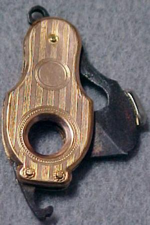 Gold Cigar Cutter - Tobacciana
