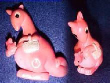 Kangaroo & Baby Tape Measure Figural - Misc. Collectibles