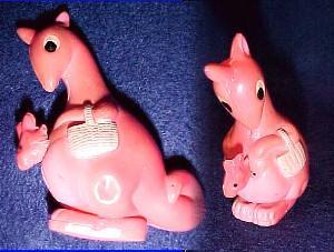 Kangaroo & Baby Tape Measure Figural - Misc. Collectibles