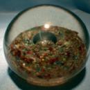 vintage Glass Paperweight - END OF DAY