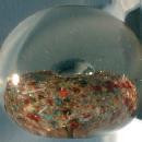 vintage Glass Paperweight - END OF DAY