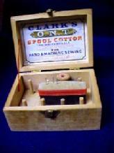 Clark's ONT Box COTTON - Advertising Collectibles