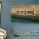 Nickel Silver Ladle HUGE Serving Spoon
