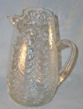 Morgantown Glass Pitcher - Optic Design