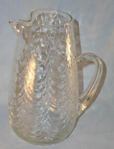 Morgantown Glass Pitcher - Optic Design