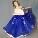 Miscellaneous, Collectible, Porcelain Royal Doulton Lady Figurine,