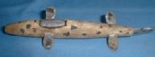 old Vintage Hand Carved Working Fish Decoy - Misc Sporting