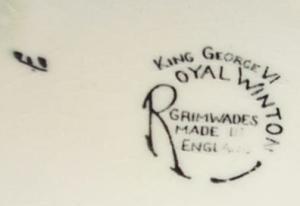 British Royalty Commemorative Porcelain King George The VI, Ale Mug.