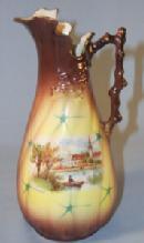 Decorative Pottery Ewer