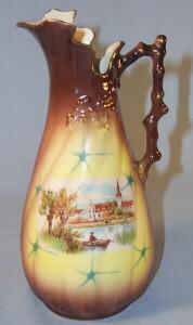 Decorative Pottery Ewer