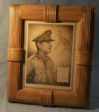 World War II Memorabilia Picture & Frame - Military