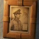 World War II Memorabilia Picture & Frame - Military