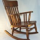 Heywood Wakefield Childs Oak Rocker - Furniture