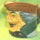 Occupied Japan Porcelain Toby Mug