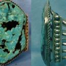 Navajo Indian Genuine Turquoise & Silver Cuff - Massive Vintage Ethnographic Jewelry