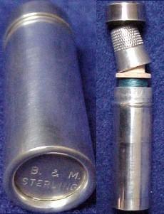 Sterling Needle Case - Silver
