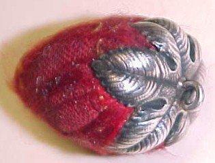 Strawberry Needle Emery - Silver