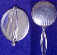 Lady's Sterling Mirror - Silver