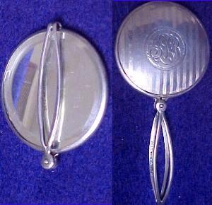 Lady's Sterling Mirror - Silver