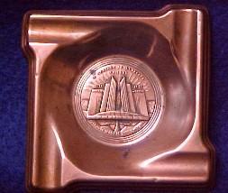 Century of Progress Ash Tray - Worlds Fair Collectibles