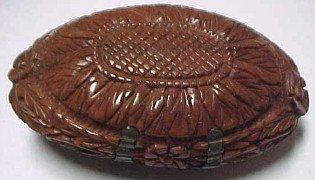 Snuff Box Betel Nut - Tobacciana