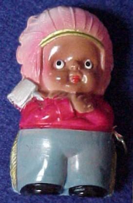 Native American Tape Measure - Celluliod Sewing