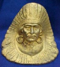 Native American Door Stop - Metalware
