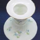 Porcelain Candle Holders Pair - Porcelain/Fine China