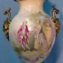 Sevres Gilt-Bronze Covered Vase 19th Century Porcelain