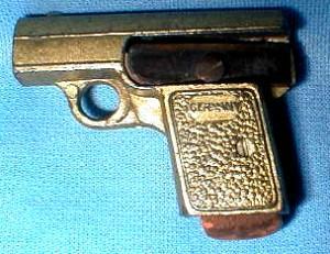 German Gun Pencil Sharpener - Metalware