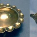 Rabbit Figural Sterling Open Salt Dip - Silver