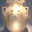 Verre de Soie Art Glass Hanging Basket