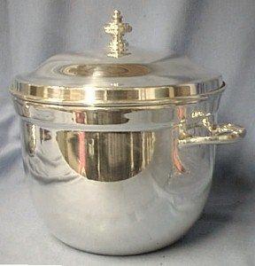 Wine Ice Bucket POOLE - Silver