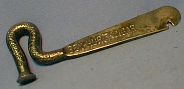 Cigar BEN HUR 5 cent Box Opener - Tobacciana - Metalware