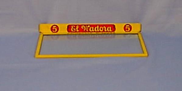 DISPLAY Cigar Glass Top El Wadora - advertising