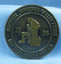 Boy Scout Medal National Jamboree VALLEY FORGE Boy Scouts of America 1964 TOKEN - vintage coin misc