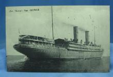Ship OCEANIA Steamship Postcard - Early Cruiseship Nautical Transportation